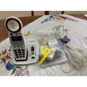 Clarity XLC3.4+ Cordless Phone For Amplified Hearing 50 Decibels